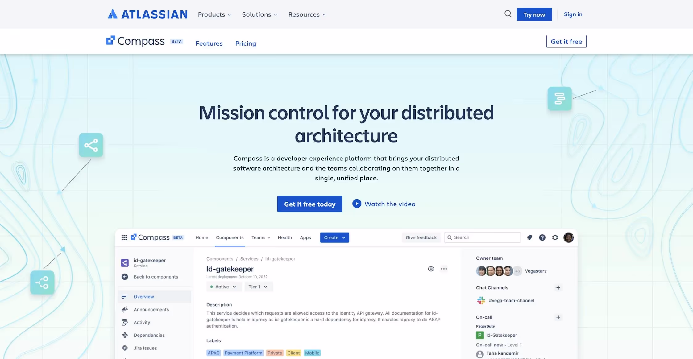 Atlassian Compass Portal