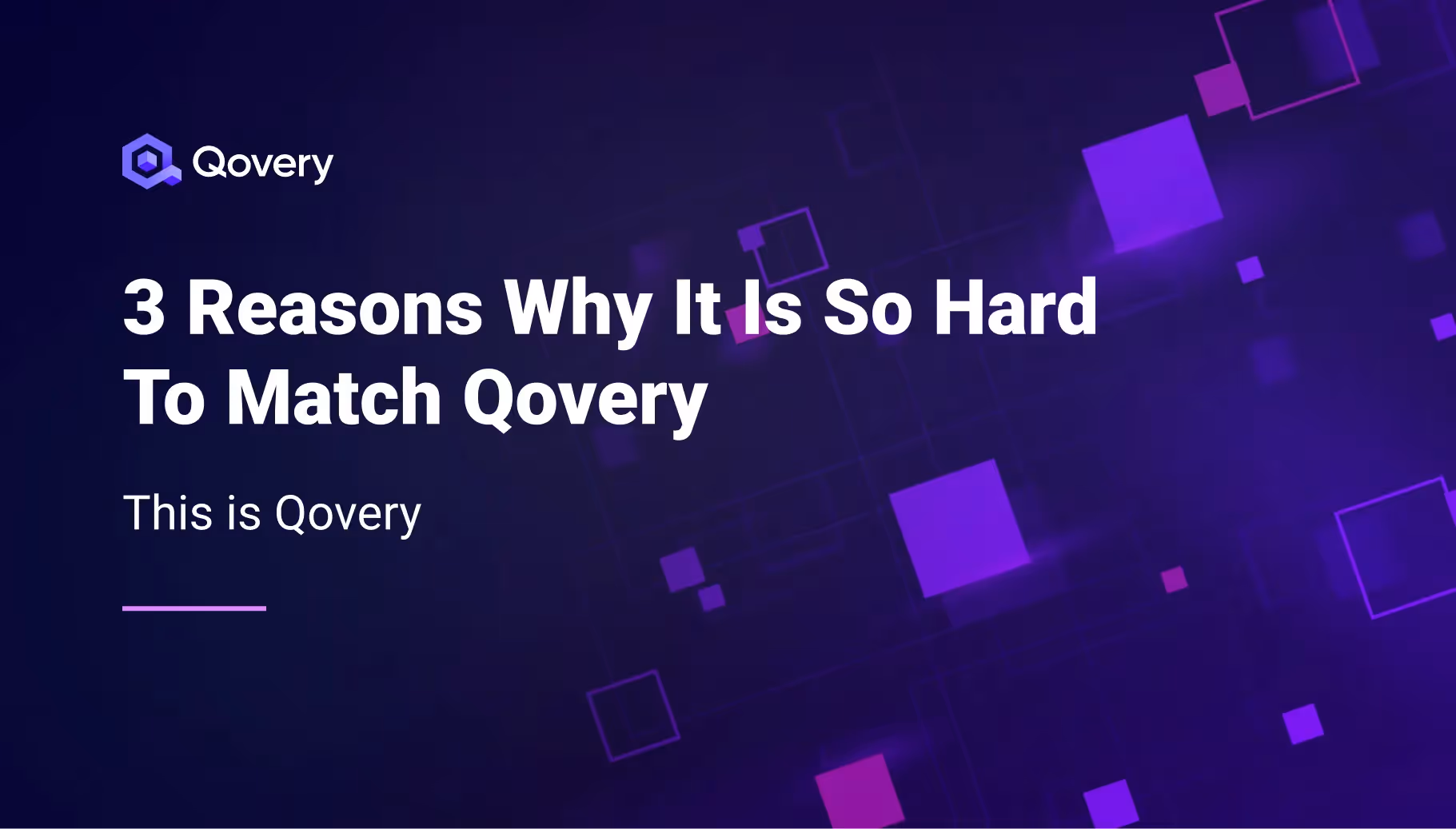 3 Reasons Why Finding a Qovery Alternative is So Hard