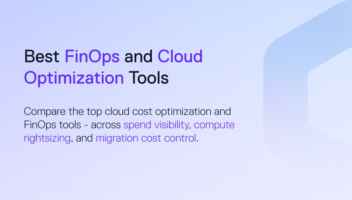 6 Best Cloud Cost Optimization & FinOps Tools in 2026