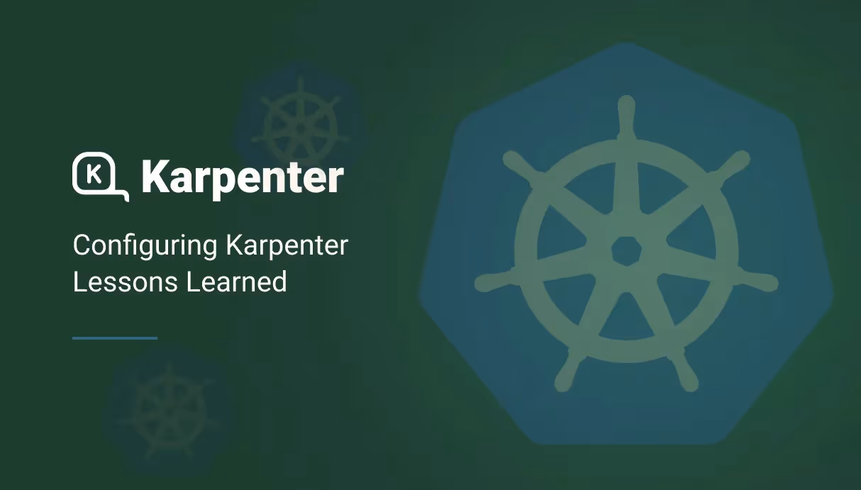 Configuring Karpenter at scale: advanced Day-2 node provisioning and Finops