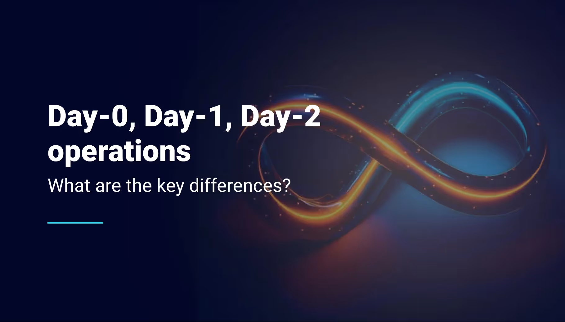 Day-0, Day-1, and Day-2 operations: the enterprise guide to Kubernetes lifecycles