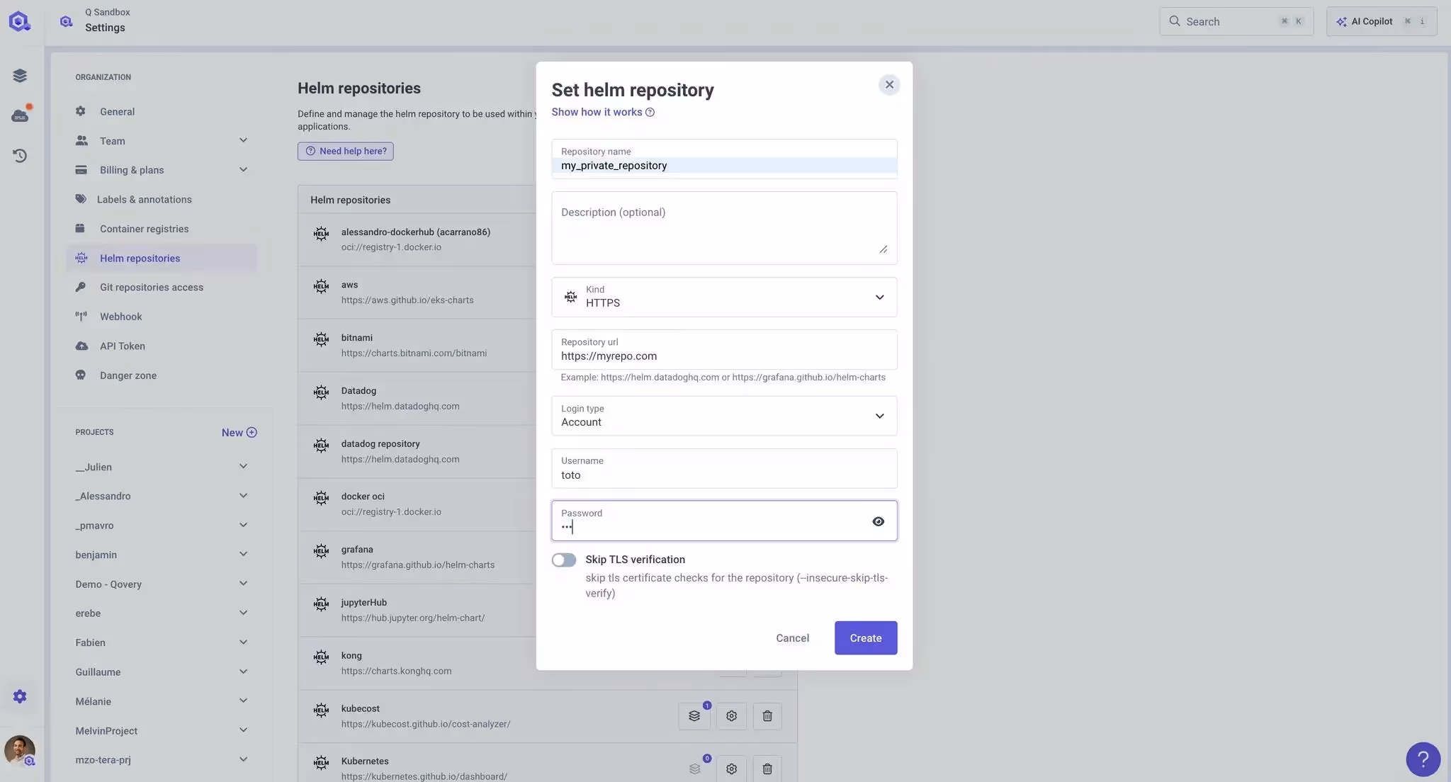 Managing Helm repositories all in one place