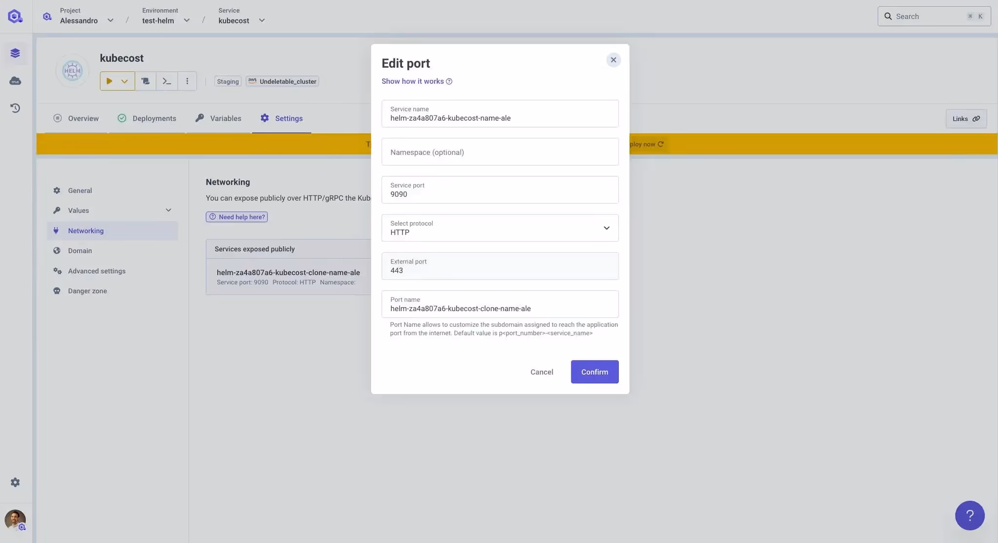 Exposing easily your service