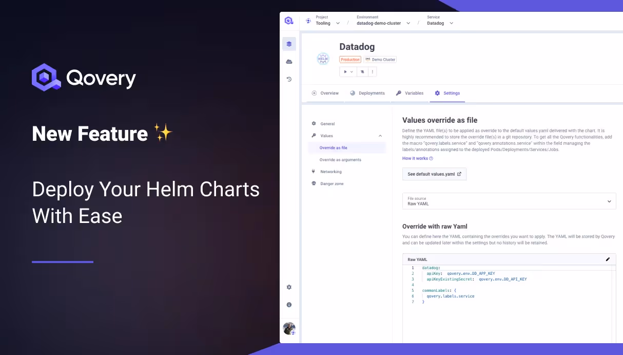 New Feature: Deploy Your Helm Charts With Ease