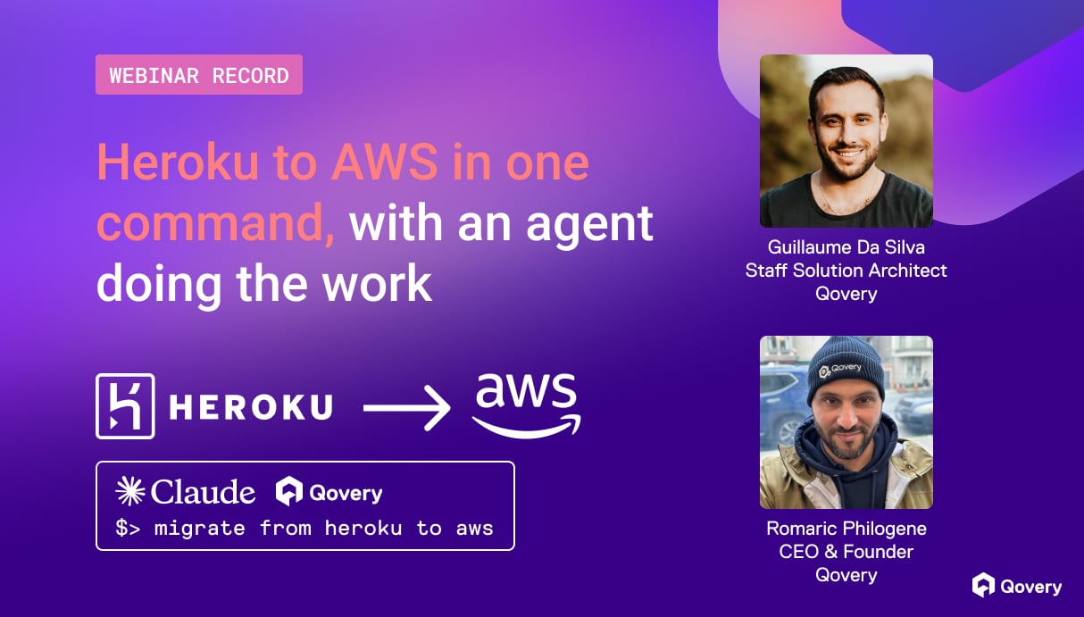 Heroku to AWS in One Command, With an Agent Doing the Work (Webinar Replay)