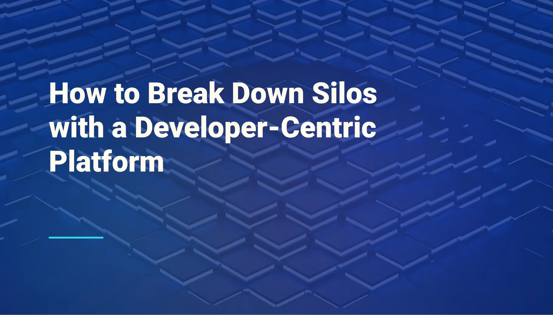 How to break down silos with a Kubernetes management platform