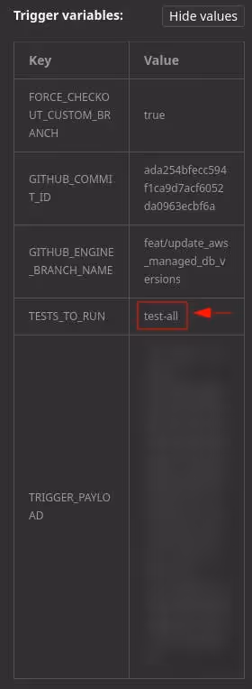 gitlab selected jobs to run