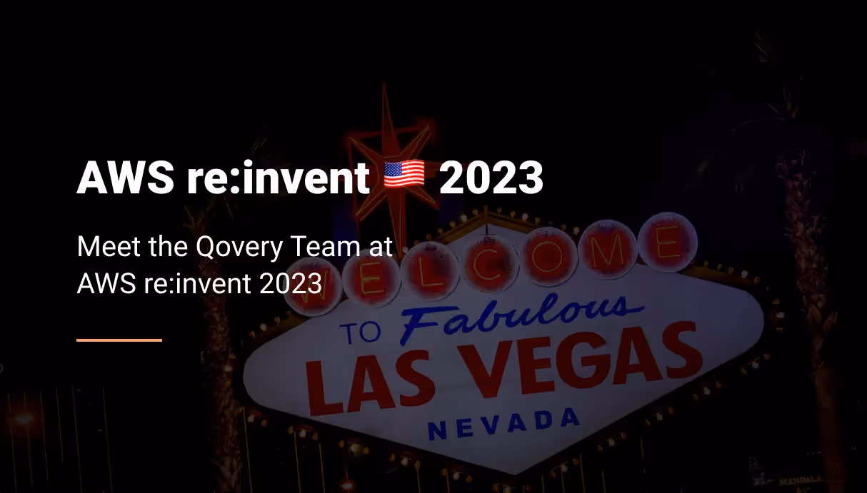 Join Qovery at AWS re:Invent 2023