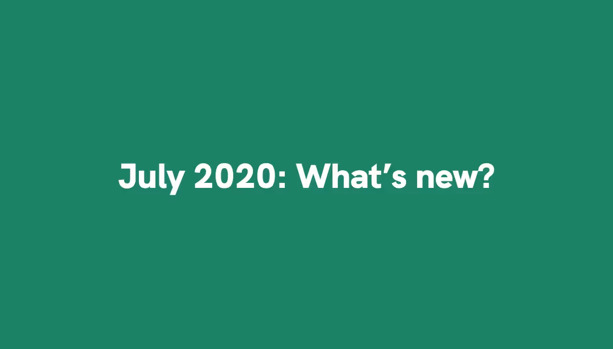 July 2020, What's new? Qovery Business, Web Interface, Faster deployments