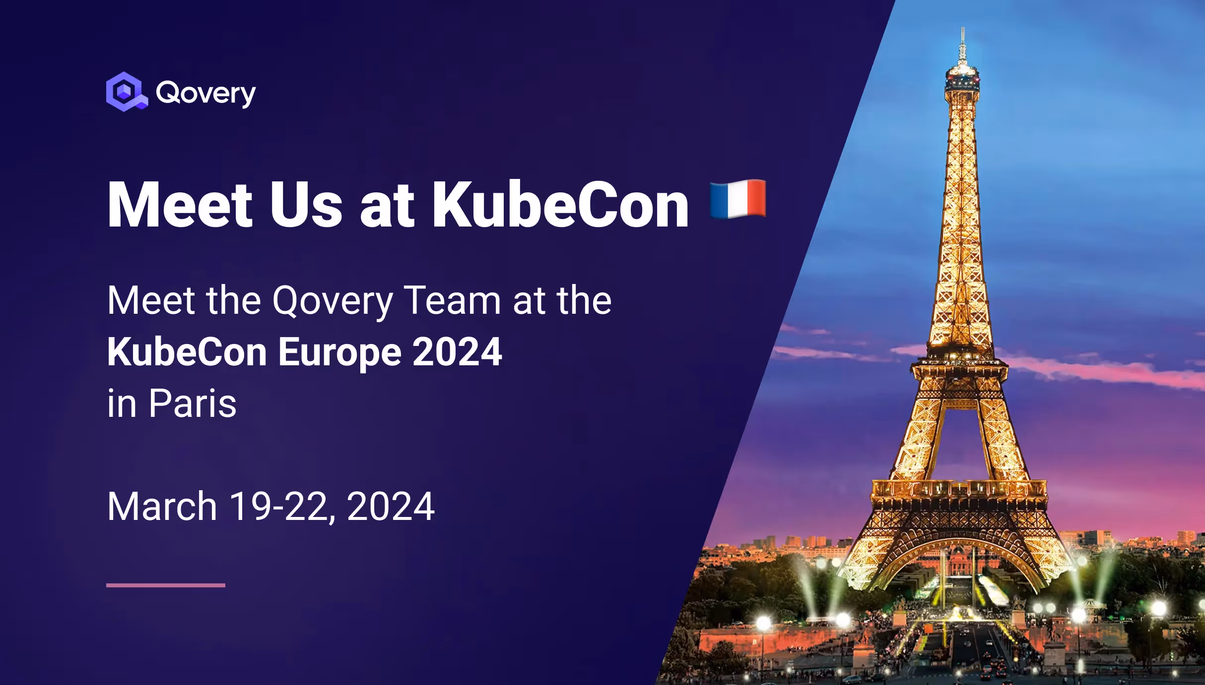 KubeCon Europe 2024 - Meet the Qovery Team