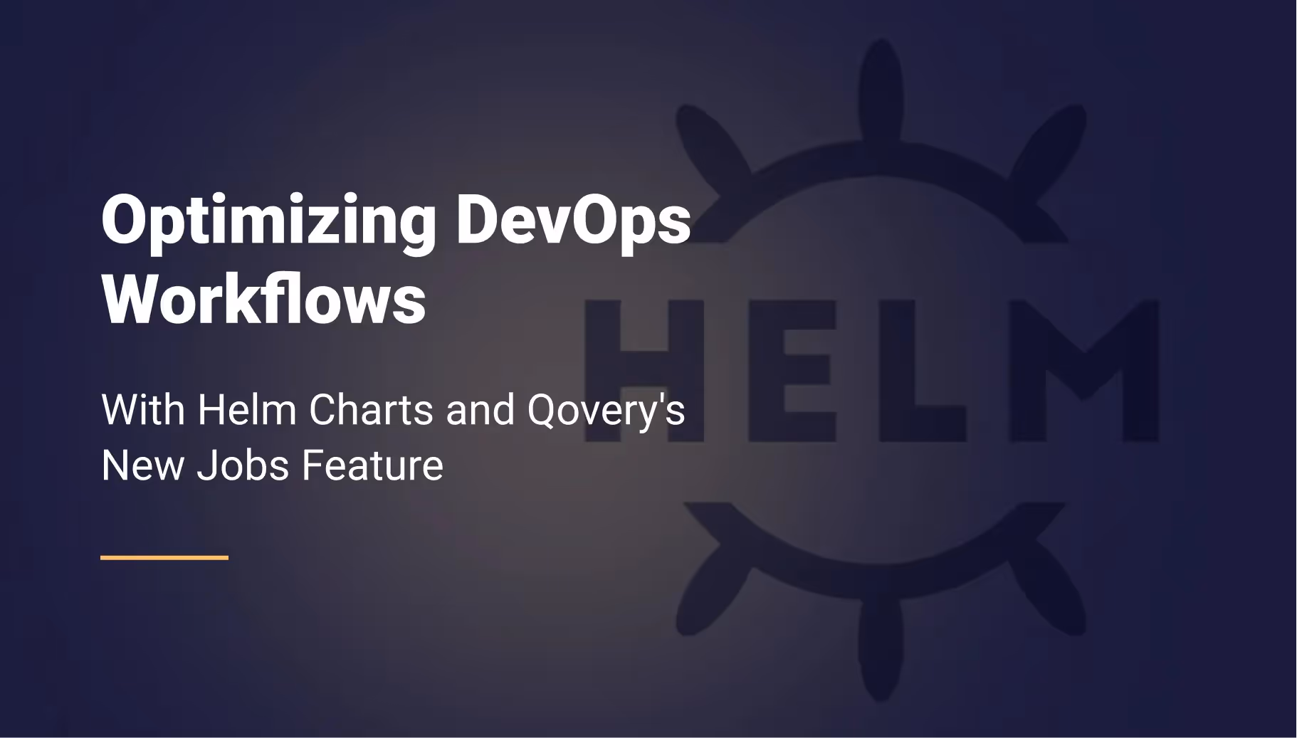 Optimizing DevOps Workflows with Helm Charts and Qovery's New Jobs Feature