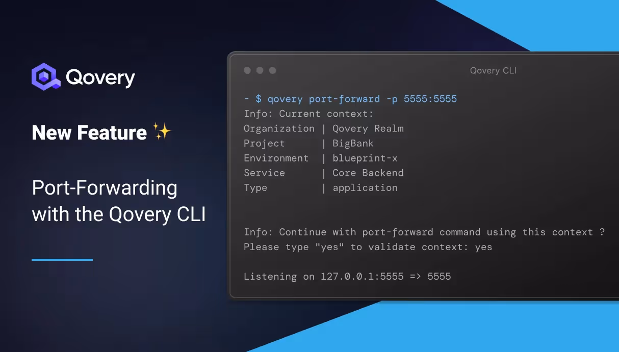 New Feature: Port-Forwarding with Qovery CLI