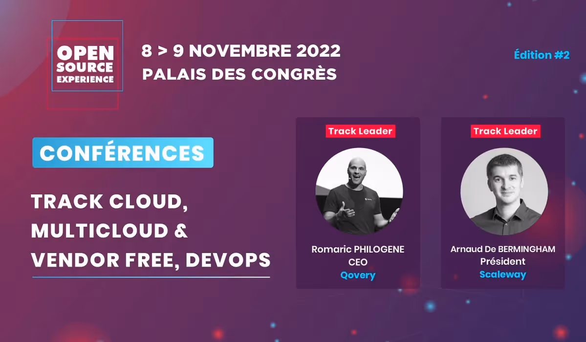 Qovery at the Open Source Experience Event in Paris