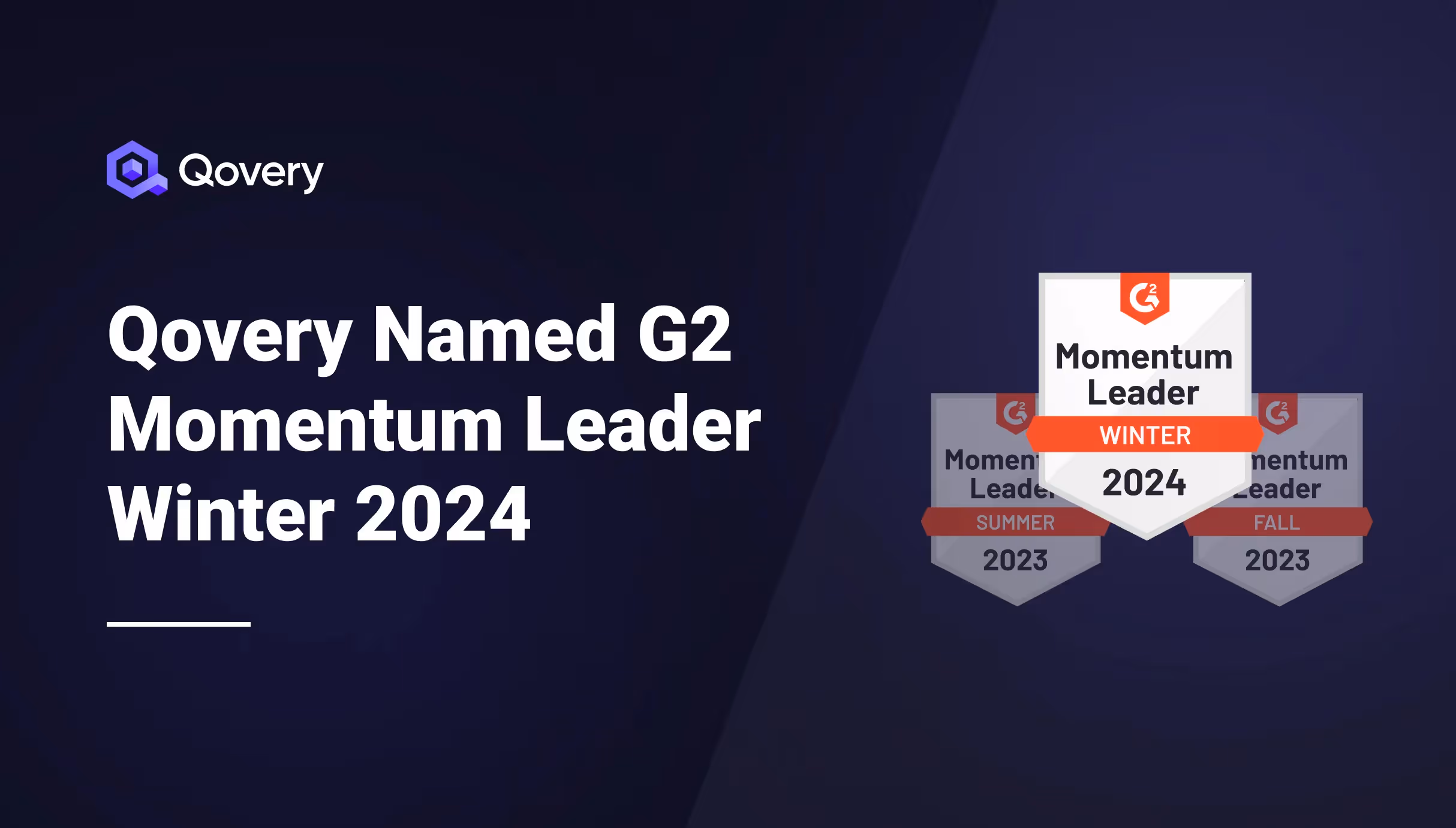 Qovery Named G2 Momentum Leader Winter 2024