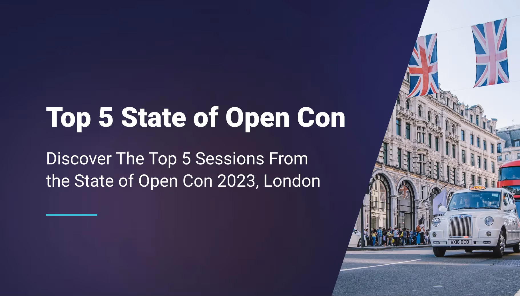State of Open Con 2023 - My Top 5 Sessions