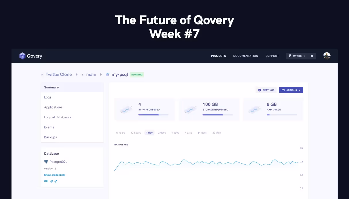 The easiest way to deploy your database - The Future of Qovery - Week #7