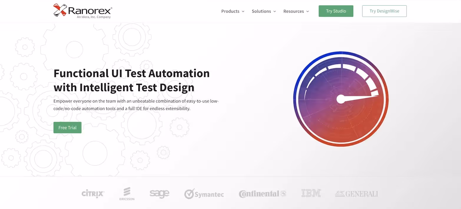 Ranorex Home Page