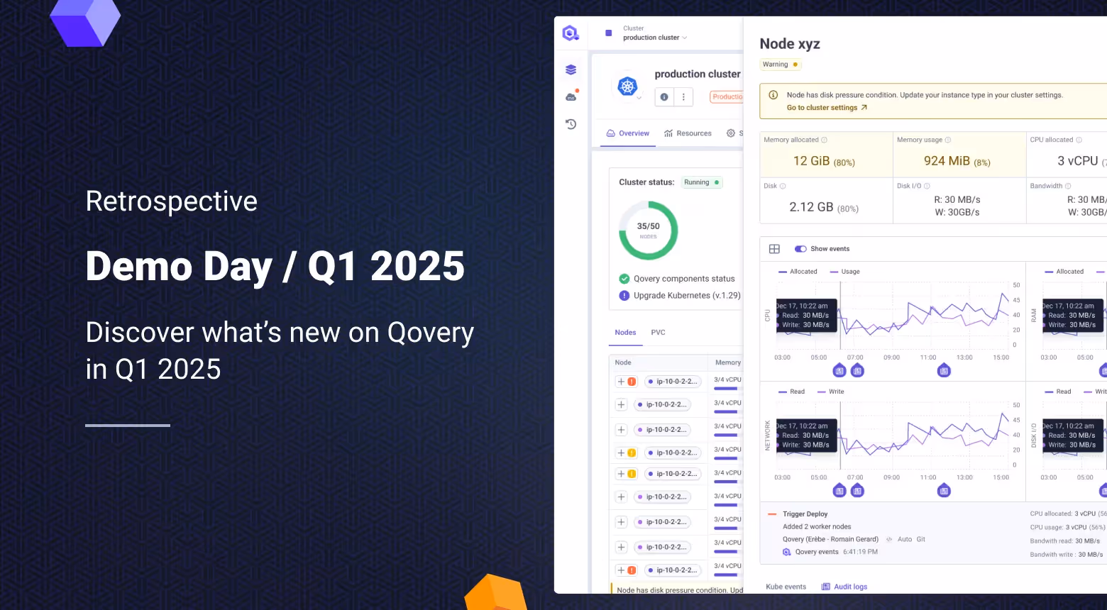 What’s New in Qovery Q1 2025: Faster Deployments, Smarter Scaling, and More Control