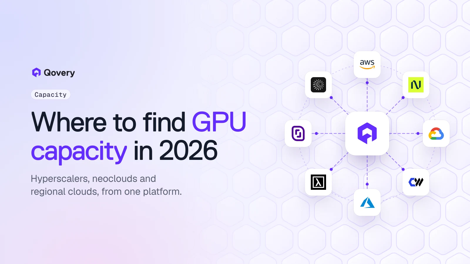 Where to Find GPU Capacity in 2026: Hyperscalers, Neoclouds and Regional Clouds