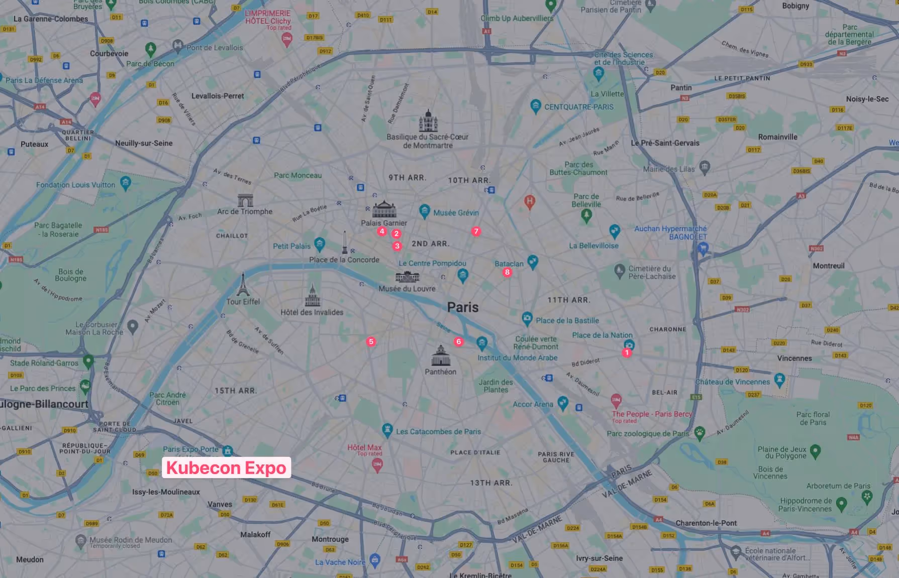 Recommended places to eat in Paris for Kubecon Paris 2024 - By Qovery