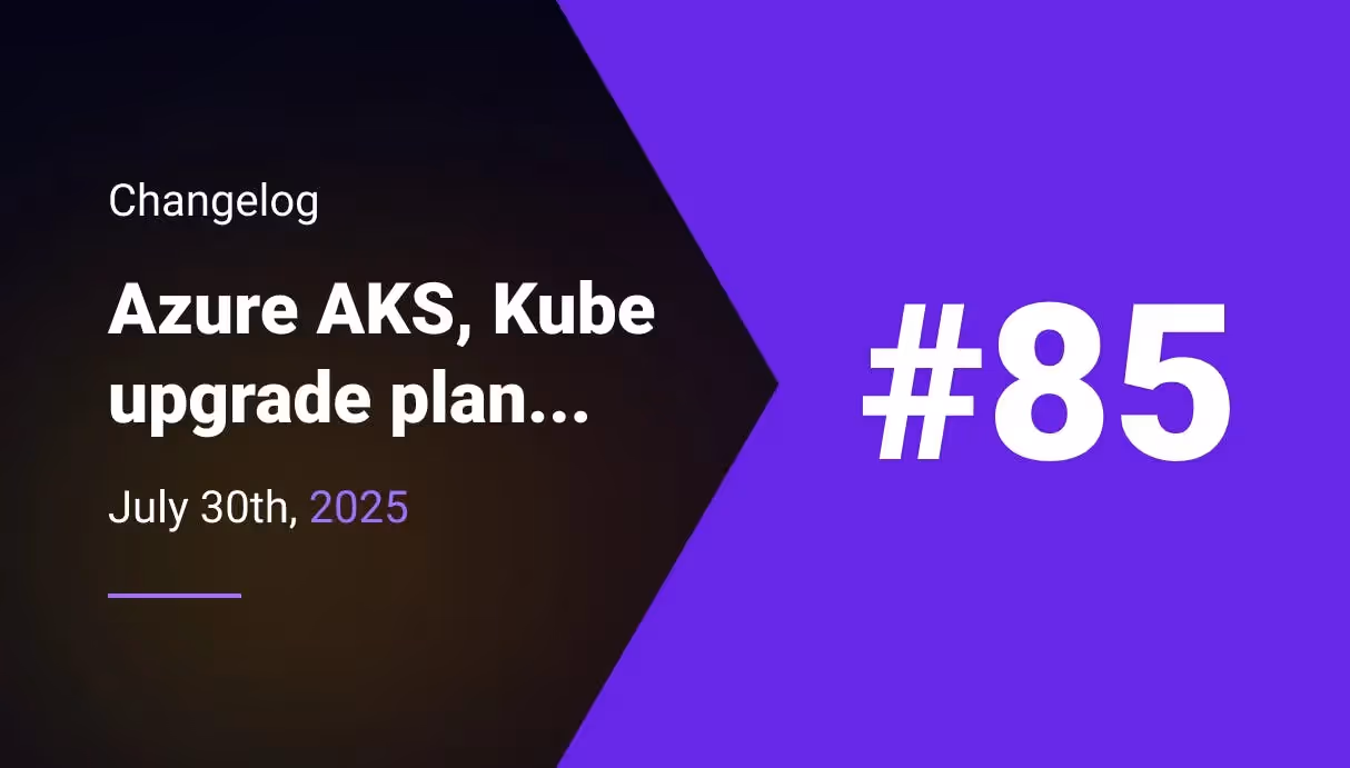 AKS Managed by Qovery in Beta, Kubernetes 1.32/1.33 upgrade plan, Bitnami catalog change
