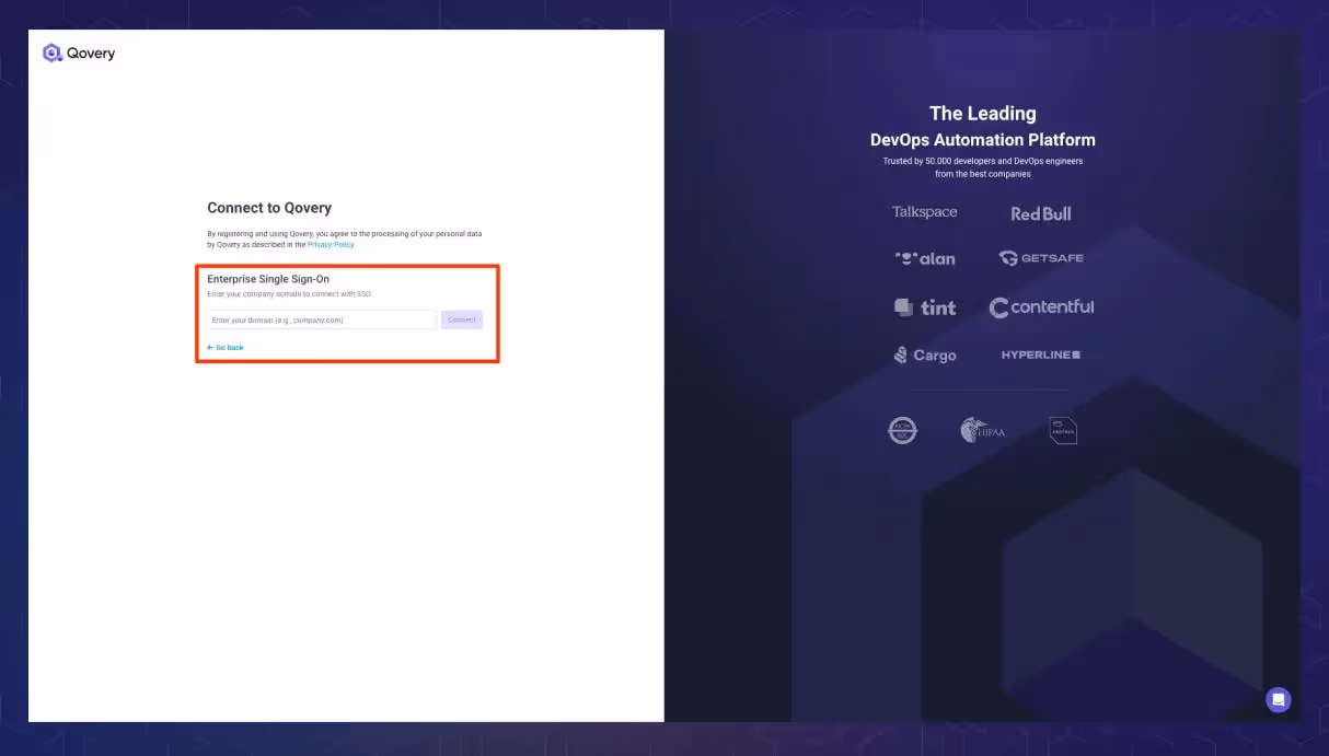SSO via OIDC/SAML