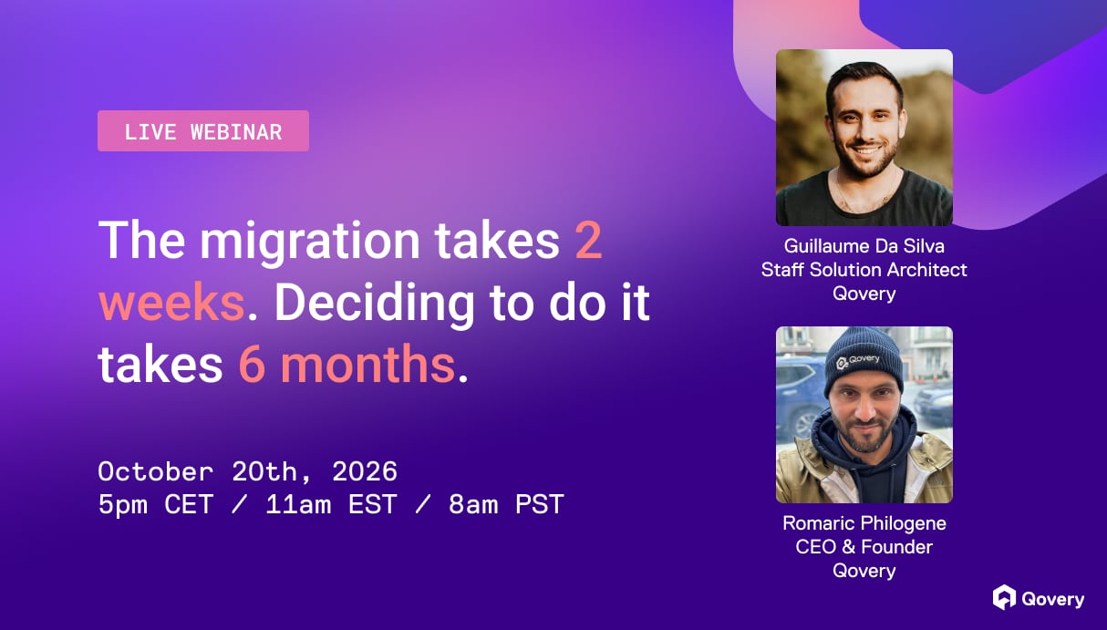 The migration takes 2 weeks. Deciding to do it takes 6 months.