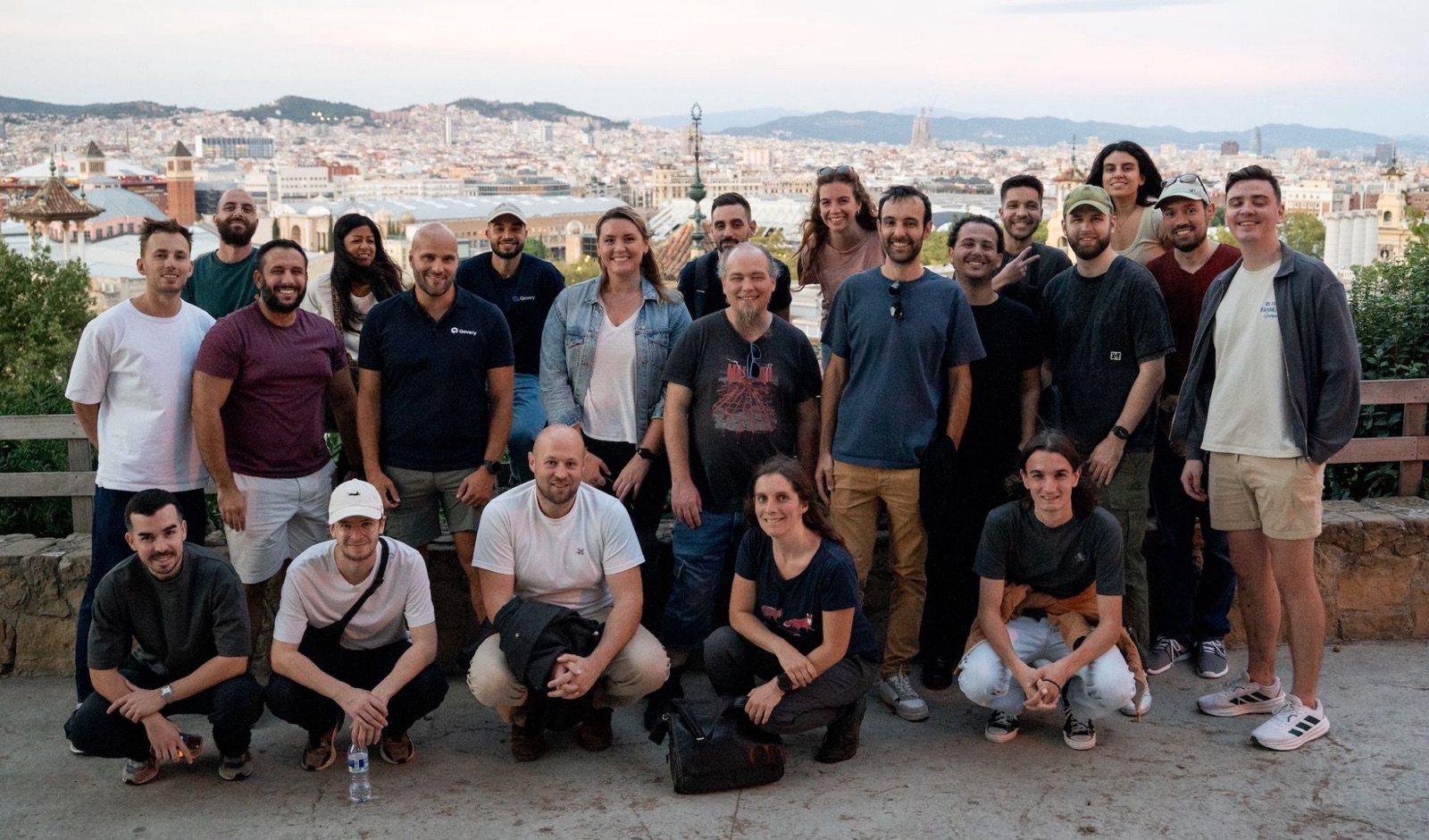 The Qovery team together at a team offsite